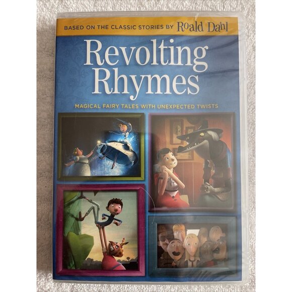 Revolting Rhymes (DVD) Ronald Dahl - Quentin Blake - Picture 1 of 2